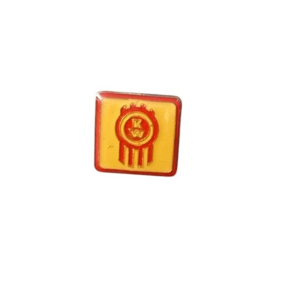 Kenworth KW Emblem Lapel Enamel Hat Pin Metal Pinback